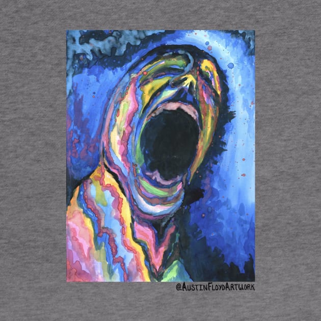 Series of Screams - Ecstasy by Austin Floyd Artwork